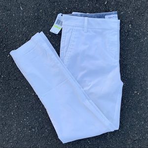 White nautica straight legged pant